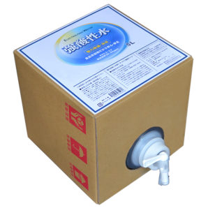 強酸性水 5L 最強かつ安全の除菌液 アトピー・にきび・花粉対策にも 2隔膜3室型で生成されているので約1か月は持ちます